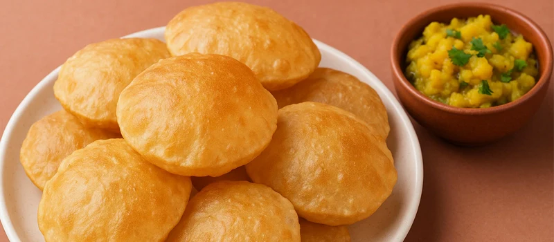 Puri Recipe: How to Make Soft Fluffy Pooris