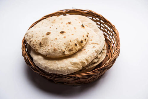 Rotis kept in a basket