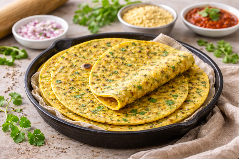Besan Roti Recipe
