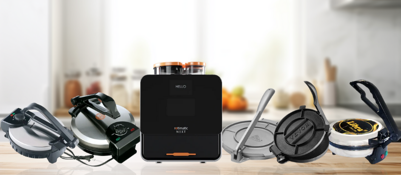 Best Roti Makers for NRIs in 2026: Compare Automatic, Electric & Manual Options