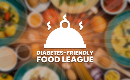 Infographic of Diabetes - Friendly Food League