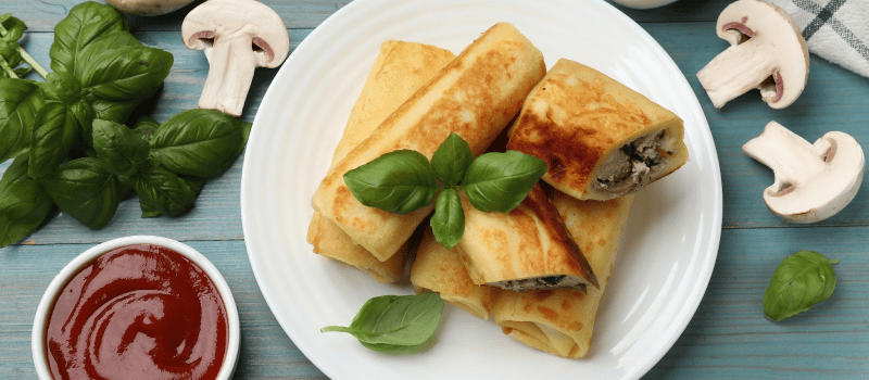 Mushroom rolls
