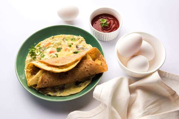 Egg roti wrap
