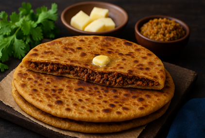Easy Keema Paratha Recipe: A Slice of Homemade Indian Delight