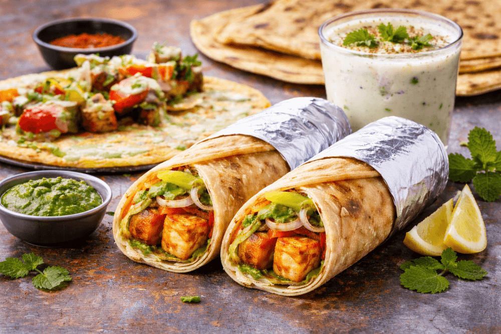 Paneer Wrap Recipe