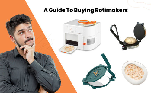 A man thinking of buying a Rotimaker