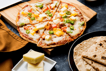 Roti Pizza Recipe – Quick & Easy Homemade Pizza on Roti