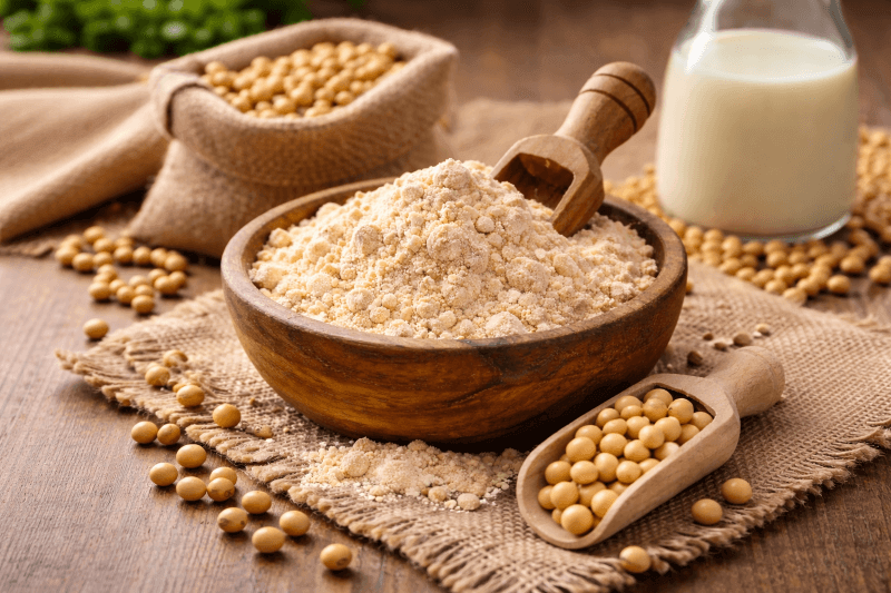 soya bean flour