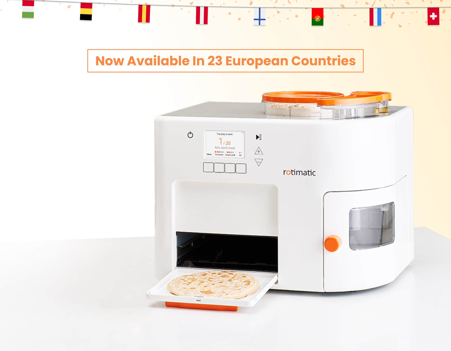World's #1 Robotic Roti, Chapati Maker For Home